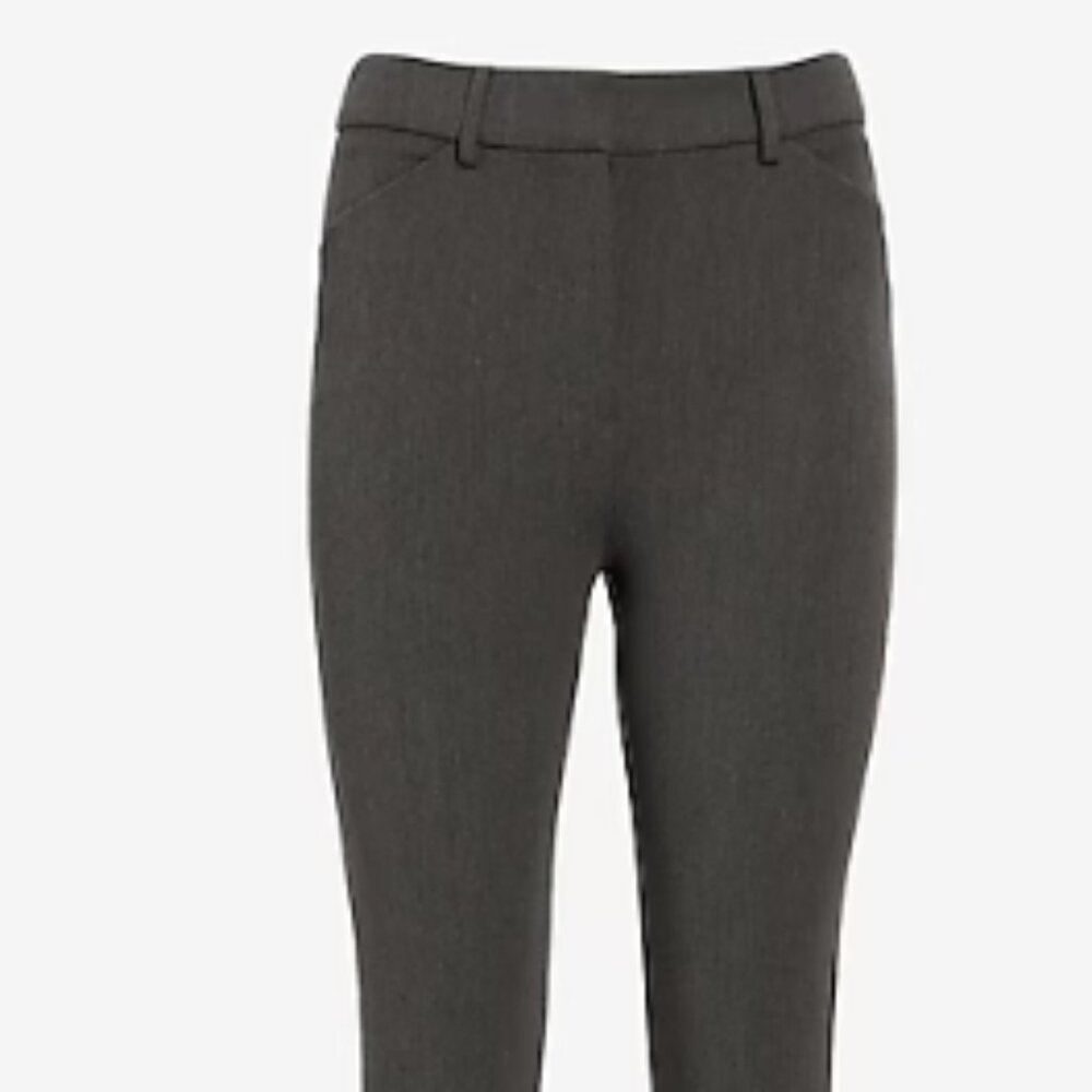 NWT - Express Editor High Waist Skinny - Gray, size 4R